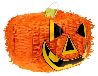 Produktbild von Halloween Kürbis Piñata Füllbare Dekoration für Kinderpartys Kreative Unterhaltung für Halloween für Süßigkeiten und Partydekoration für Jungen und Mädchen