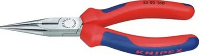 KNIPEX Spitzzange gerade 160 mm, farbig