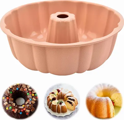 Produktbild von Silikonform 24 cm für Kuchen Muffins Backform