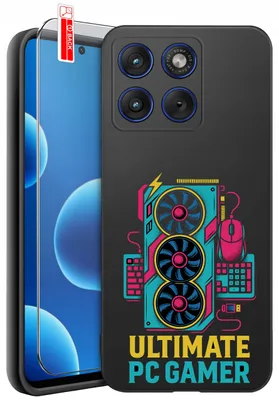 Obrázek produktu pro Pouzdro pro Motorola Edge 70 | Designy | Matné silikonové pouzdro + sklo 9H