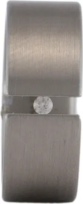 Produktbild von XENOX 1173441 Damen Ring Edelstahl Silber weiß 52 (16.6)