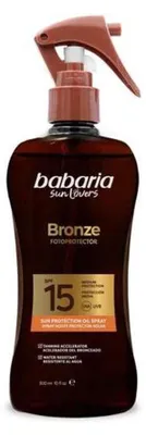 Image de Il s'agit de Sun. Monoi Tahiti Spray bronzant SPF15 300 ml