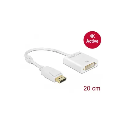 Produktbild von DeLOCK 62600, 0,2 m, DisplayPort, DVI-I, Männlich, Weiblich, Gold