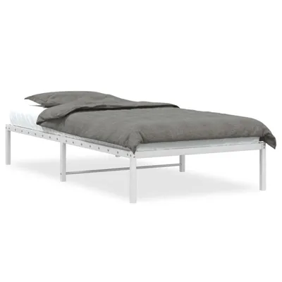 Obrázek produktu pro Postelový rošt kovový bílý 100x190 cm