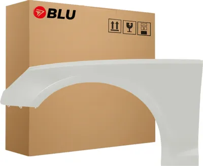 Produktbild von BLU Kotflügel Passend für Audi A4 B9 S4 LX7W Links Silber EisSilber | 2015-2019 | Vorderseite Vorne | Lackiert | Einbaufertig