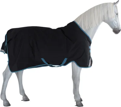 Produktbild von Horseware Amigo Bravo 12 50g Turnout Regendecke Navy/Turquoise, Horseware Deckengröße:145 cm / 6´6