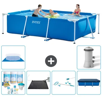 Produktbild von Rechteckiger Frame Pool - 300x200x75 cm - 7-teilig S20042