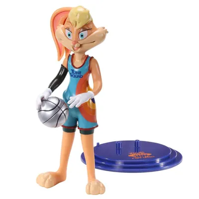 Produktbild von Noble Collection Space Jam 2 Bendyfigs Biegefigur Lola Bunny 19 cm NOB9589