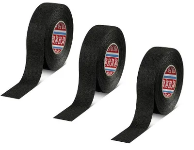 0,27€/m 3x Original TESA 51608 19mm x 25m KFZ Gewebeband Isolierband aus Stoff – Produktansicht