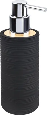 Obrázok produktu pre Dávkovač tekutého mydla do kúpeľne 300 ml čierny elegantný