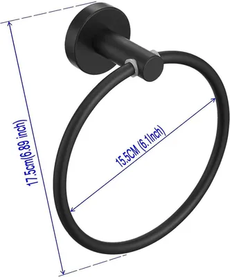 Handtuchringe aus rostfreiem Stahl Badezimmer Halter Handtuch Handtuchhaken Handtuchhalter Handtuchring Handtuchständer Ring