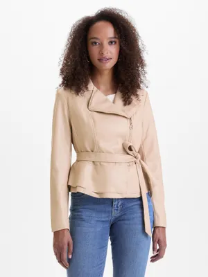 Produktbild von Orsay Beige Damen-Kunstlederjacke 40