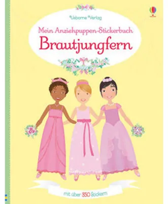 Produktbild von Mein Anziehpuppen-Stickerbuch: Brautjungfern