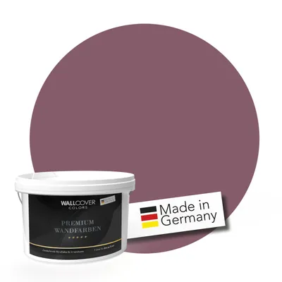 Produktbild von WALLCOVER PREMIUM Wandfarbe Verträumtes Burgunderrot Hochdeckend Matt 5L für 40