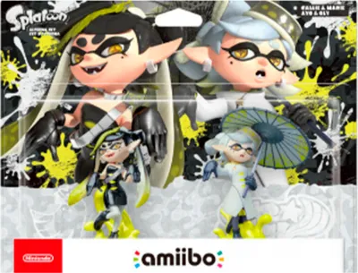 Obrázek produktu pro Nintendo amiibo - Callie & Marie Alterna 2-Pack, Interaktivní herní postava, Nintendo Switch, Amiibo, Vícebarevný, Lesklý/matný, Blistr