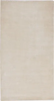 Obrázek produktu pro BELIANI Koberec světle béžový viskózový 80 x 150 cm všívaný s krátkým vlasem moderní design obývací pokoj