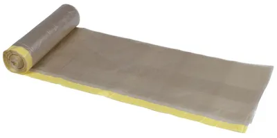 Produktbild von 10x Abfallsäcke 120 L, m. Zugband, 700x1010mm 55 my Transparent | 1 Stück