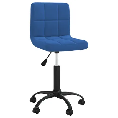 Produktbild von Esszimmerstuhl Drehbar Blau Samt