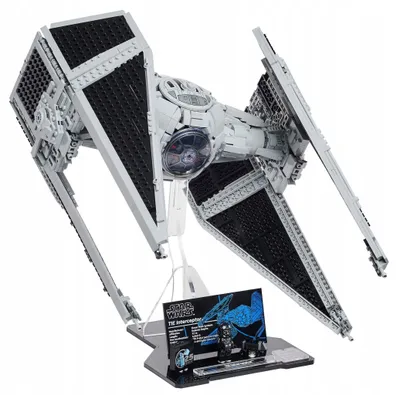 Productafbeelding van Zwarte displaystandaard voor LEGO® 75382 Star Wars – TIE-jager™