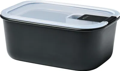 Produktbild von Mepal – Frischhaltedose EasyClip – Schüssel mit Deckel & Klickverschluss – Geeignet für Mikrowelle, Dampfgarer, Kühl- und Gefrierschrank – Luftdicht & auslaufsicher – 700 ml – Nordic black