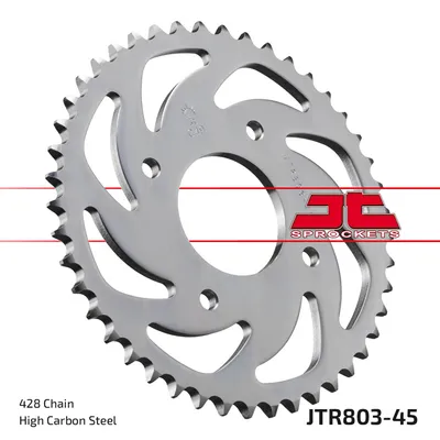 Produktbild von JTSPROCKETS Kettenrad JTR803.45 Hinten für SUZUKI MOTORCYCLES GSX-S Kohlenstoffstahl