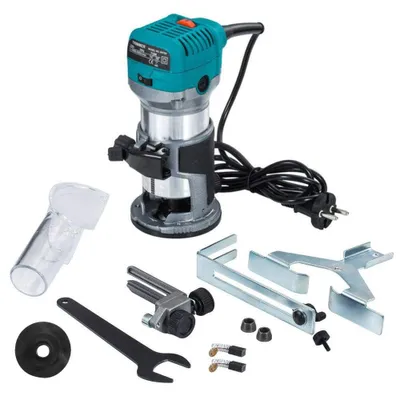 Produktbild von Anesty - Oberfräse und Trimmer Einhandfräse Multifräse Laminate Kantenfräse 230V 710W R0700 Router