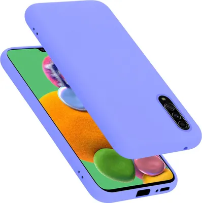 Produktbild von Cadorabo Schutzhülle für Samsung Galaxy A90 5G Hülle in Lila Handyhülle Case Cover TPU Etui