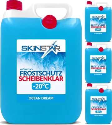 Immagine prodotto di SkinStar antigelo per il parabrezza -20°C Ocean-Dream trasparente per il parabrezza invernale - Contenuto: 20L