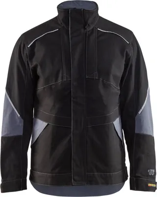 Produktbild von Blakläder Flammschutz Jacke 4061 1516 in schwarz/grau, Größe:S