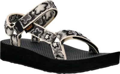 Produktbild von Teva Sandalen Damen Midform Universal, Größe:39 (US 8), Farbe:neon floral black/white