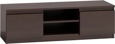 Obrázok produktu pre TV skrinka s nízkou doskou TV skrinka TV nábytok TV stolík Sonoma biely, farba:wenge, veľkosť:120cm