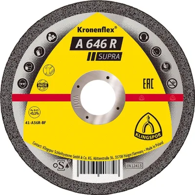 Produktbild von A 646 R Trennscheiben, 230 x 1,9 x 22,23 mm gekröpft, 340942