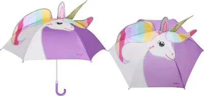 Produktbild von Playshoes 3D Regenschirm Einhorn - A
