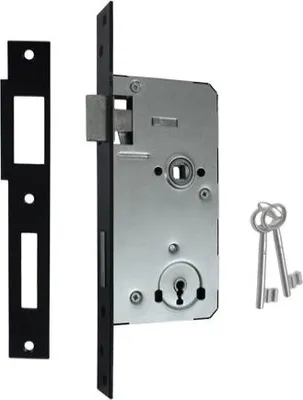 Image de Serrure Serrure à mortaiser droite Portail, porte BB 90 / 63 mm Z110