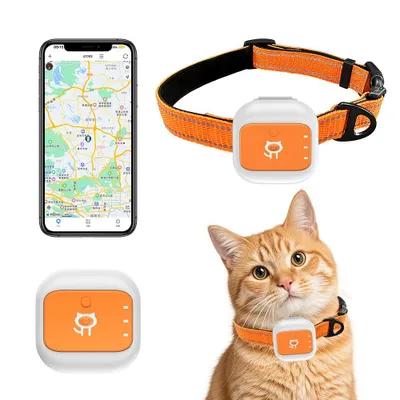 Produktbild von GPS Tracker Katze Hund orange Farbe