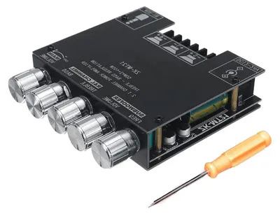 Productafbeelding van Audio versterker module - 2.1 kanaals - Bluetooth 5.0 - 12-24 V - Digitale versterkerprint