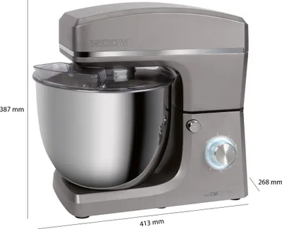 Obrázok produktu pre Clatronic KM 3765 Küchenmaschine 1500 W 10 l Edelstahl