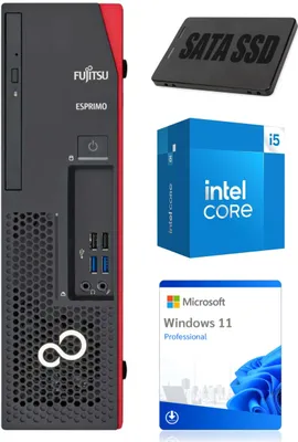 Produktbild von PC Computer Fujitsu ESPRIMO D538 | Intel i5-8400 | 8 GB DDR4 | 256 GB SSD | Win11  | Grade A-