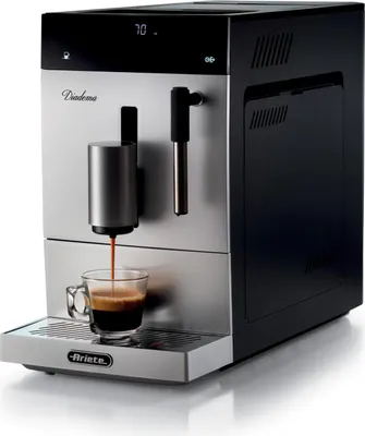 Produktbild von Ariete 1452/01, Espressomaschine, 1 l, Kaffeebohnen, Gemahlener Kaffee, 1100 W, Silber