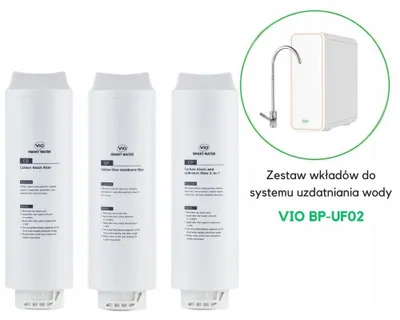 Zdjęcie produktu dla Zestaw x3 Wymienne Filtry Systemu Oczyszczania Wody ViO BP-UF02
