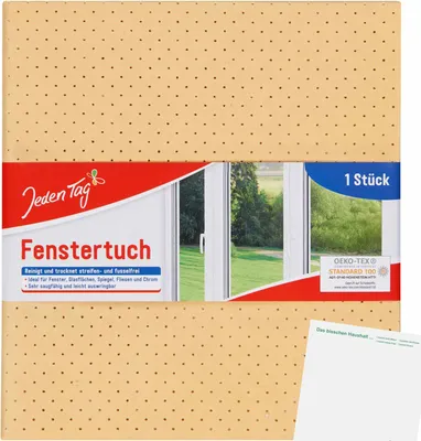 Produktbild von Jeden Tag Fenstertuch 35x38cm (1Stk Packung) + usy Block