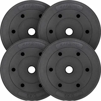 Obrázek produktu pro MAXXIVA Sada závaží 4 x 5 kg, cement, černá