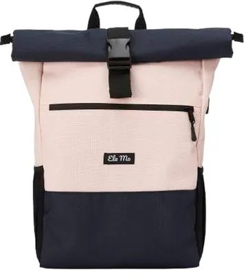 Produktbild von Rugzak für Damen, rosa & blau, mit Laptopfach