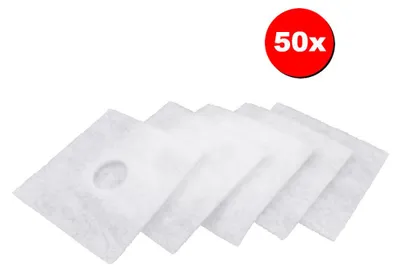 Produktbild von 50x Trade-Shop Ersatzfilter / Filtermatte / Staubfilter 160x160mm kompatibel mit Helios ELS-UNI 100/60, VE 60/40, VE 100/60, ELS-VE 60, ELS-VEZ 60