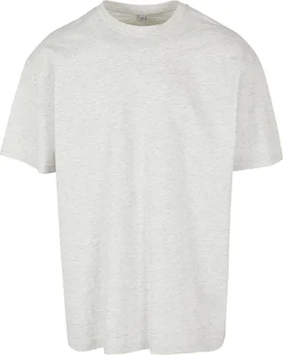 Produktbild von Build Your Brand BY102 | Herren Heavy Oversize Tee - Farbe: Light Grey - Größe: XS