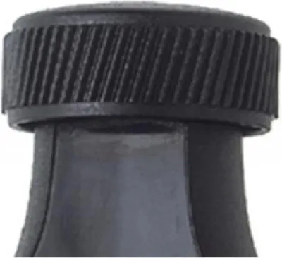 Immagine prodotto di AXA 9402195SC Pneumatico in gomma per coppia di dinamo HR Traction, nero