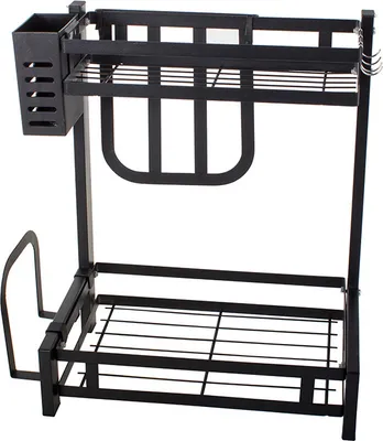 Produktbild von Verk 07125 Küchenorganizer schwarz