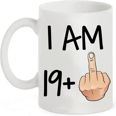 Produktbild von Lustiger 11oz Kaffeebecher zum 20. Geburtstag