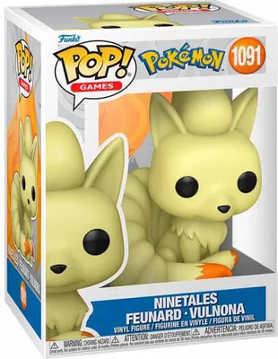 Immagine prodotto di Winylowa Figurka Ninetales 9 cm od Funko z serii POP! Games