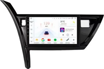 Produktbild von Autoradio mit Bluetooth und CarPlay für Toyota Corolla & Auris (2013–2016) – Kompatibel mit Apple und Android – Stereoanlage – Navigationssystem – 4 GB RAM, 32 GB Speicherplatz
